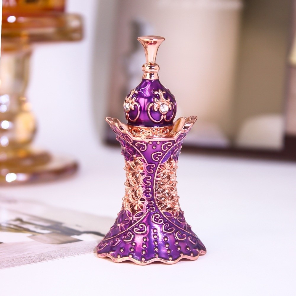 Luxury Skincare Essential - Flacons d'huile essentielle 3ml style Dubaï,