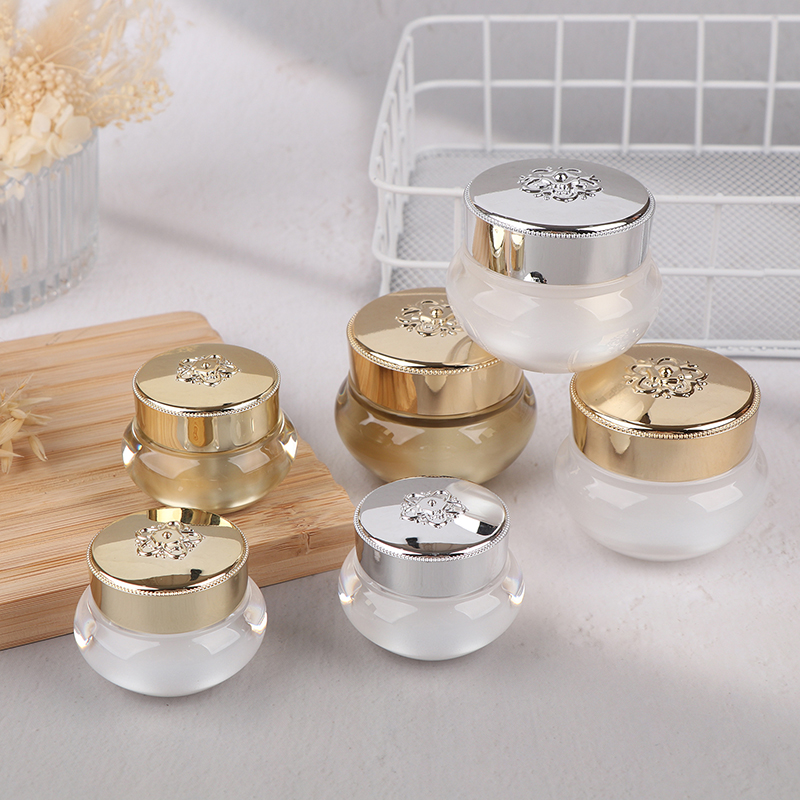 Luxury Skincare Makeup - Pots de voyage vides en acrylique