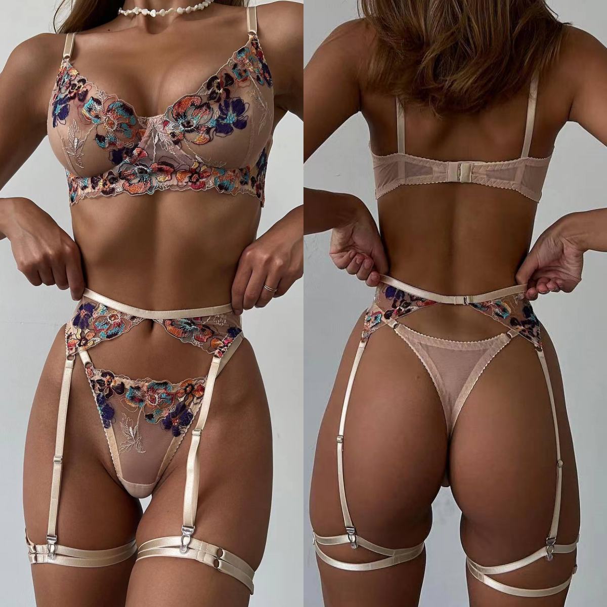 Ultra Luxury Skincare - Krasapt – Lingerie transparente brodée de