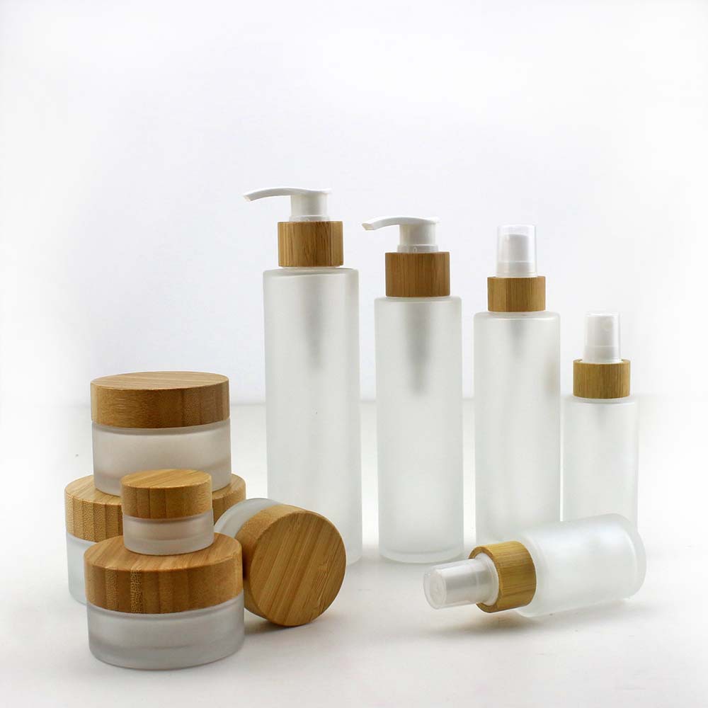 Luxury Skincare Packaging - Bouteille de parfum en bambou naturel