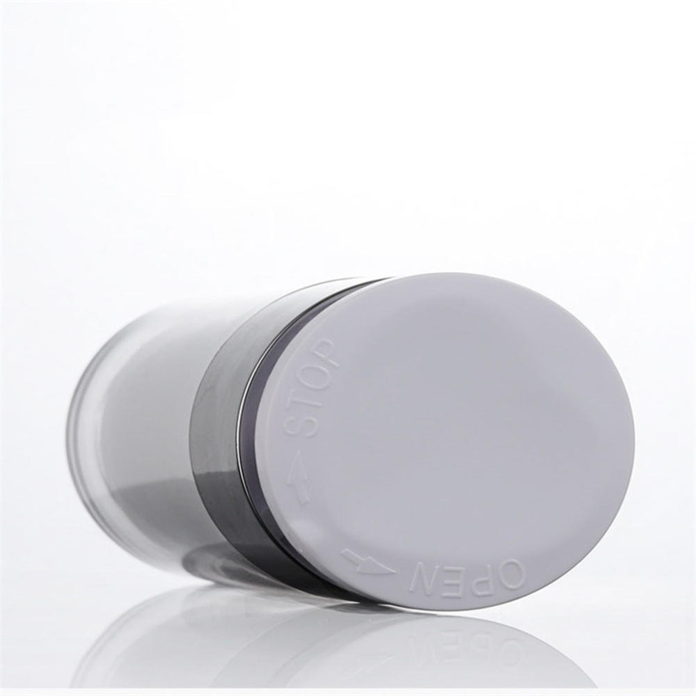 Pot sans air en acrylique blan - Luxury Skincare Packaging avis et prix
