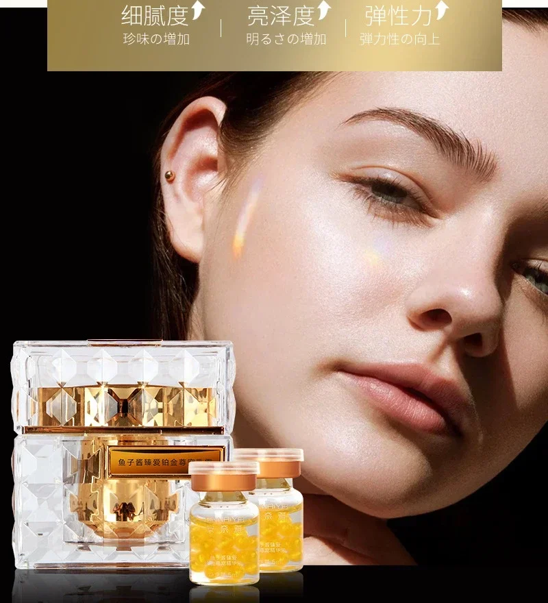 Ensemble de soins du Caviar de - Luxury Skincare Cream avis et prix