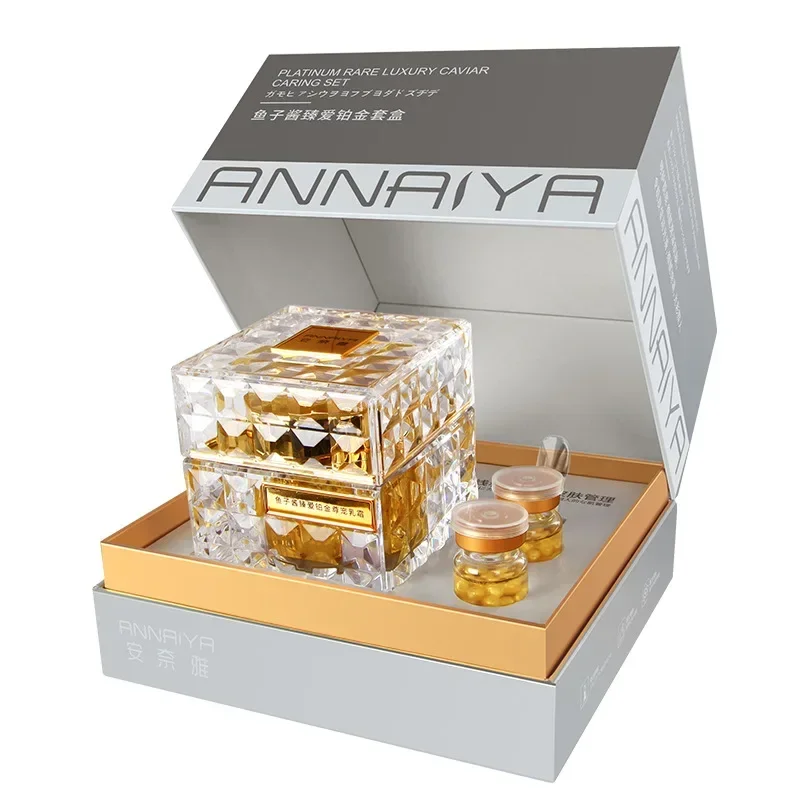 Ensemble de soins du Caviar de - Luxury Skincare Cream avis et prix
