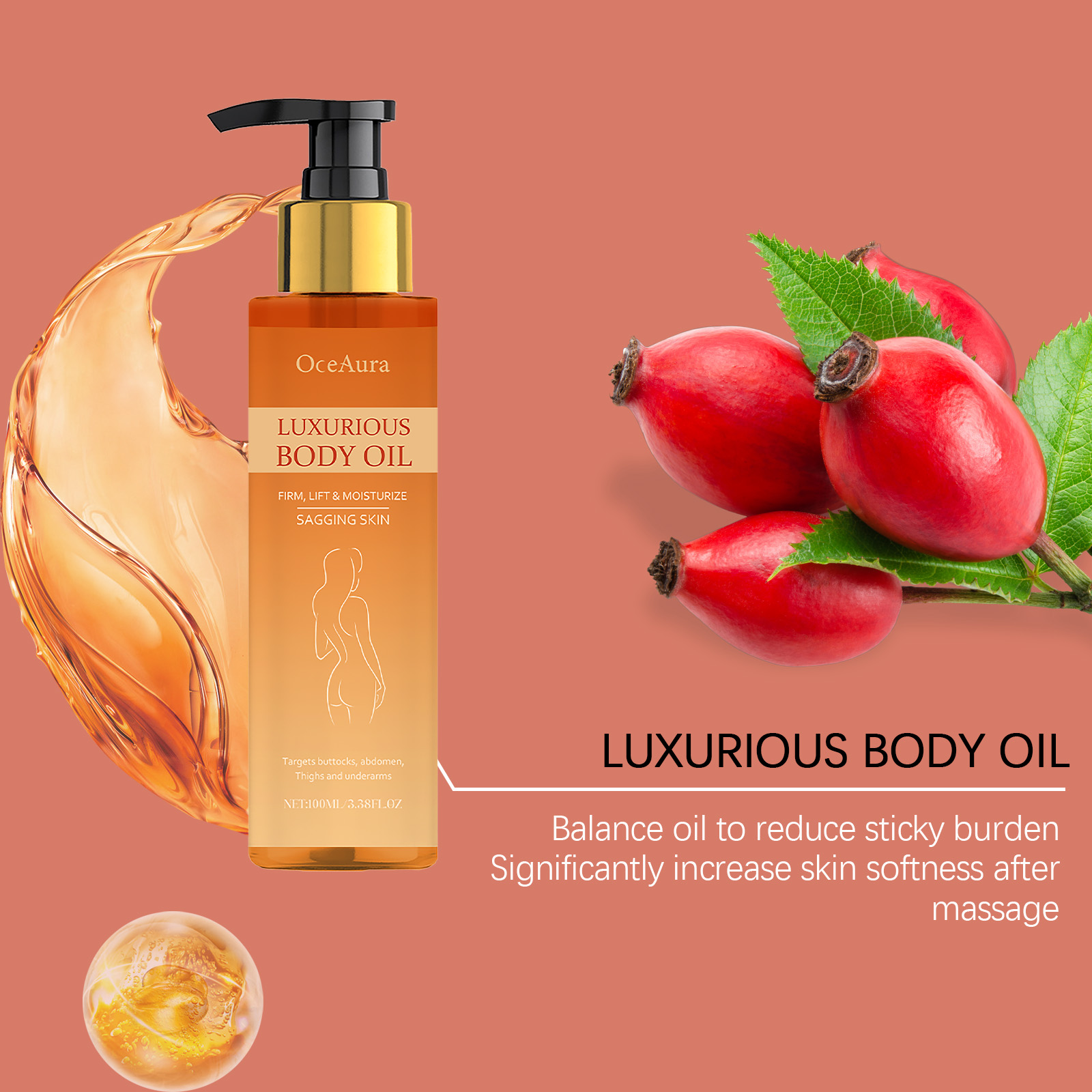 Huile corporelle Lifting et ra - Luxury Skincare Cream avis et prix