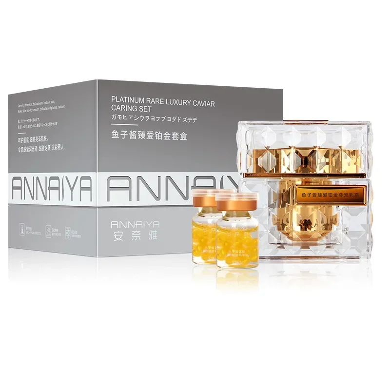 Ensemble de soins au Caviar de - Luxury Skincare Cream avis et prix